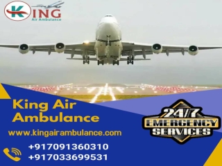 Hire Credible Air Ambulance Service in Kolkata with Medical Tool