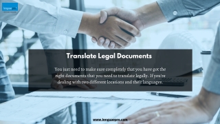 How to Translate Legal Documents the Right Way