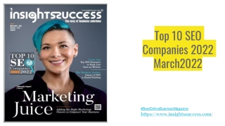 Top 10 SEO Companies 2022 March 2022