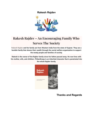 Encouraging Family Who Serves The Society