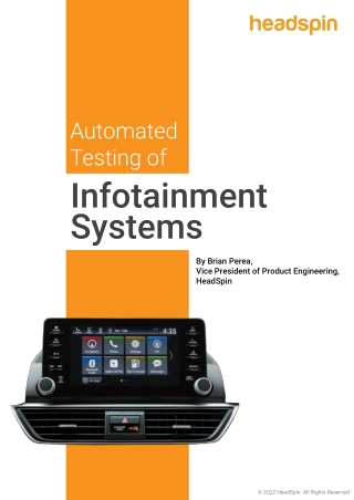 Automated-Testing-of-Infotainment-Systems