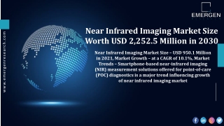 Near Infrared Imaging Market Size, Strategies, Competitive Landscape by 2030