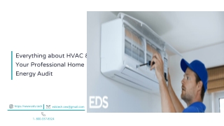 Everything about HVAC & Your Professional Home Energy Audit