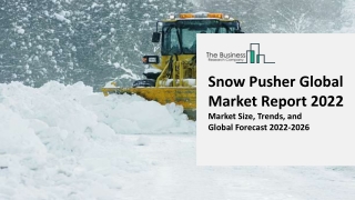 Snow Pusher Global Market By Manufacturers, Technology, Application, Product Type, Regions, Growth Analysis and Forecast