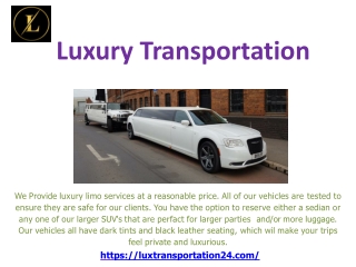 Luxury Transport