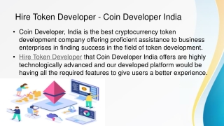 Hire Token Developer - Coin Developer India