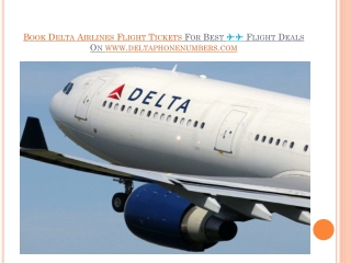 Delta Airlines Reservation | Things You Must Know Before You Fly