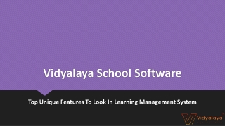 Top Unique Features To Look In Learning Management System