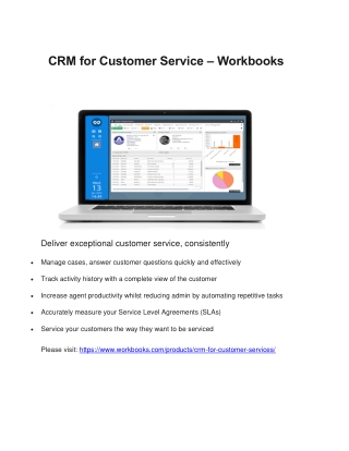CRM for Customer Service – Workbooks