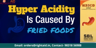 Nixocid Syrup Homeopathy for acidity, indigestion