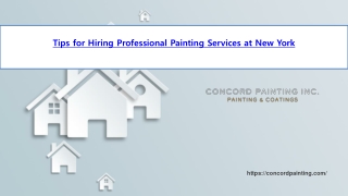 Tips for Hiring Professional Painting Services at New York