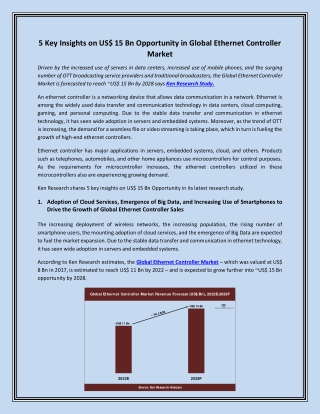 Global Ethernet Controller Market