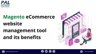 Magento eCommerce website management tool