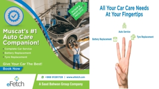 Car Maintenance Service In Muscat