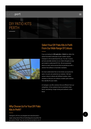 Diy Patio Kits Perth