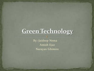 Green Technology