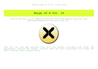 [Pdf]$$ Reign Of X Vol. 14 Full Book