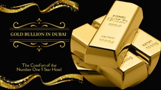 Investing Gold Bullion In Dubai Versatility Through Commodities