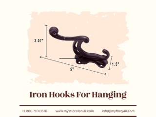 Iron Hooks For Hanging – How To Use It For Decorating The Room