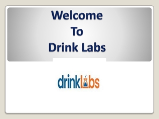 Drink Development - The Drink Labs