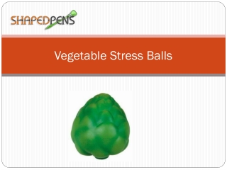 Vegetable Stress Balls