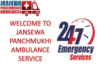 Jansewa Panchmukhi Road Ambulance in Ramgarh and  Gumla is the Most Excellent Means of Medical Transfer