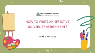 How to Write an Effective University Assignment