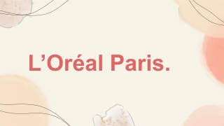 L’Oréal Paris.