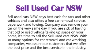 Used Car Buyers in Richmond | Scrap Car Removal Richmond