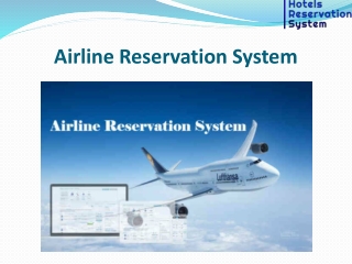 Airline Reservation System