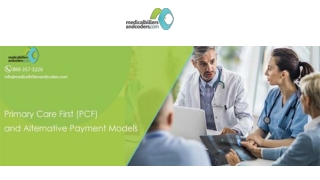 Primary Care First (PCF) and Alternative Payment Models