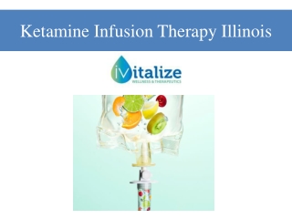 Ketamine Infusion Therapy Illinois
