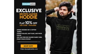 Biggest Deal Brown Munde Hoodie - Punjabi Adda