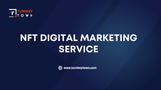 NFT Digital Marketing Service