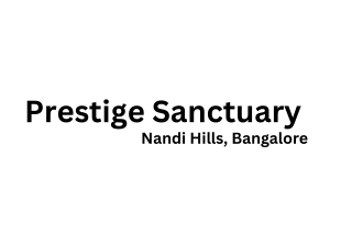 Prestige Sanctuary Nandi Hills Bangalore E brochure