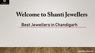 Latest jewellery collection of shanti jewellers