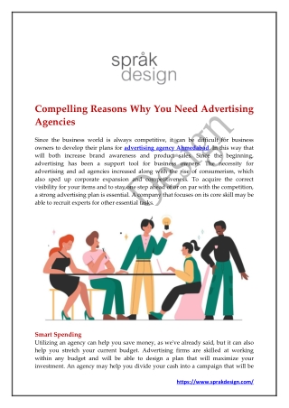 Compelling Reasons Why You Need Advertising Agencies