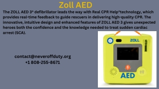 Zoll AED