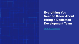 How to Hire a Dedicated Development Team: Everything You Need to Know