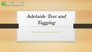 Fire Extinguisher Test | Adelaidetestandtagging.com.au