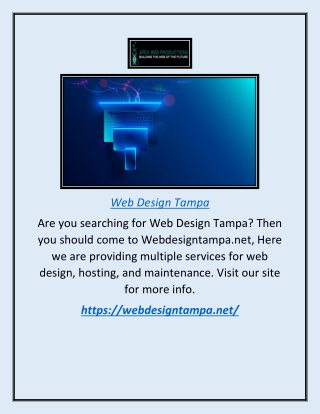 Web Design Tampa | Webdesigntampa.net