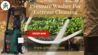 High Bosch Pressure Washer - JPT Tools