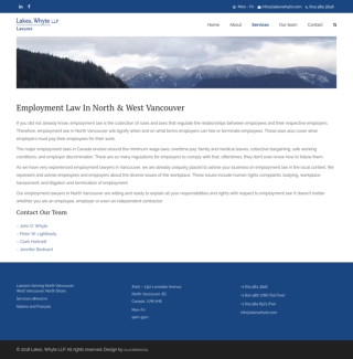 Hire an Employment Lawyer in  Vancouver
