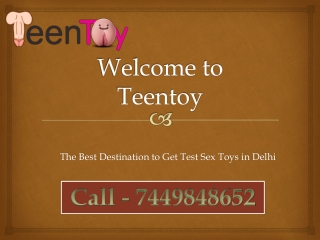 Details of Sex Toys in Delhi