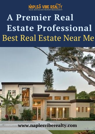 Get the Best Property Management Here - Naples Vibe Realty