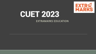 Join CUET Preparation with Extramarks