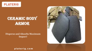 Ceramic Body Armor