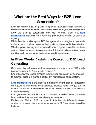 238 - What are the best ways for B2B lead generation_ (1)