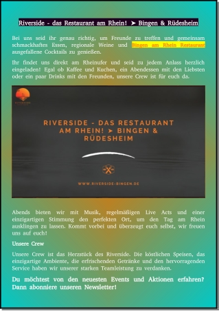 Bingen am Rhein Restaurant