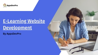E-Learning Website Development